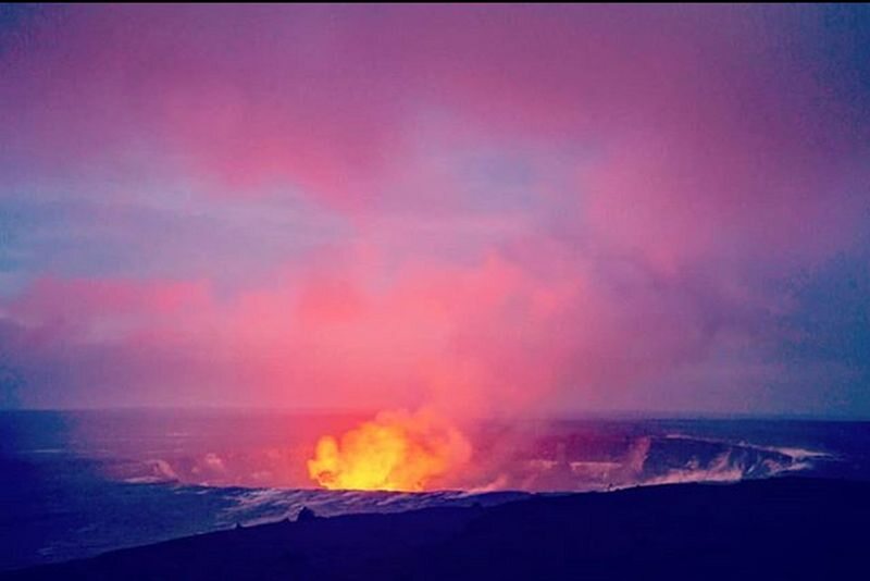 Erupcja wulkanu Kilauea 