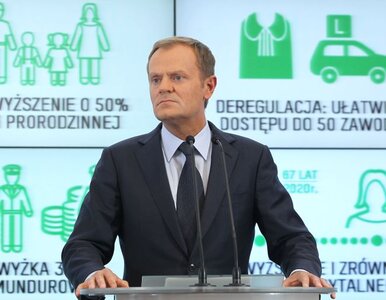 Miniatura: Tusk chce ozusować umowy śmieciowe