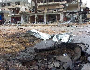 Miniatura: Syria: rząd zbombardował miasto Rastan