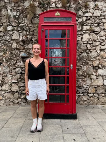 Aneta Zając na Gibraltarze 
