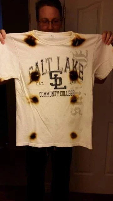 Suszyliście kiedyś koszulkę w mikrofali? 