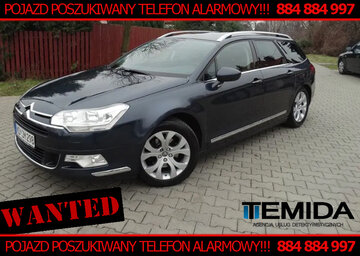 Citroen C5 Kombi o&nbsp;numerach MD JM 298 kolor granatowy