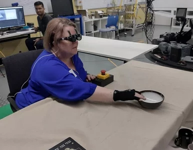 Miniatura: Technologia echolokacji dla niewidomych....