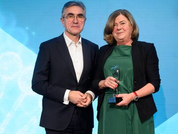 Ks. prof. Stanisław Dziekoński i&nbsp;prof. Janina Stępińska