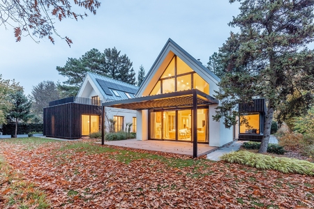 Miniatura: Dom jednorodzinny w Michałowicach, projekt...