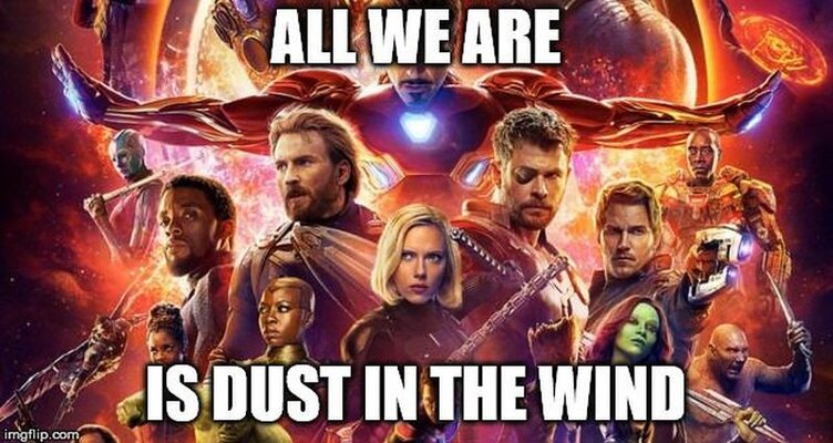 Miniatura: Memy inspirowane filmem „Avengers: Wojna...
