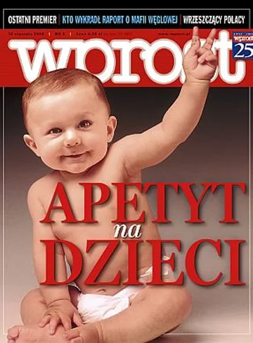 Okładka tygodnika Wprost nr 2/2008 (1307)