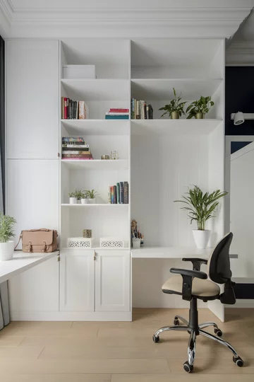 Hamptons w wielkim mieście, proj. MIKOŁAJSKA studio 