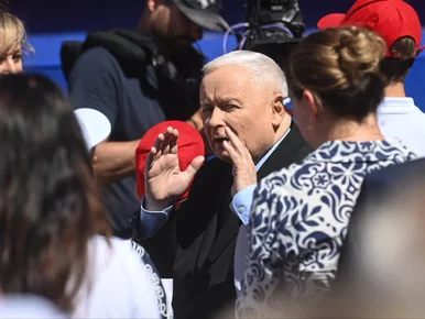 Miniatura: Jarosław Kaczyński z konkretnymi...