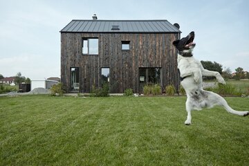 Dom stodoła, projekt Mj&ouml;lk architekti i
DDAANN