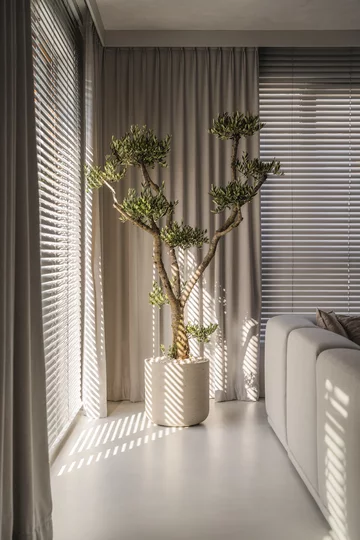 Minimalistyczne mieszkanie całe w bieli, KANDO ARCHITECTS Karolina Krawczyk 