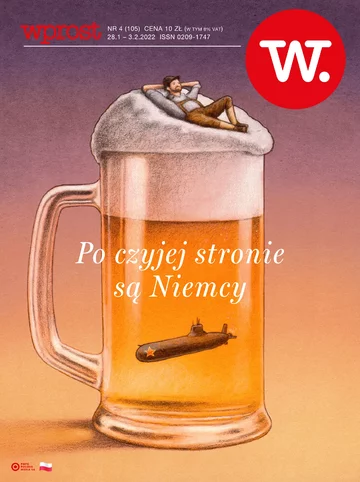 Okładka tygodnika Wprost nr 4/2022 (2021)