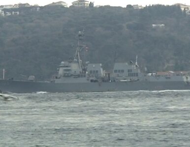 Miniatura: USA wysłały okręt uzbrojony w pociski...