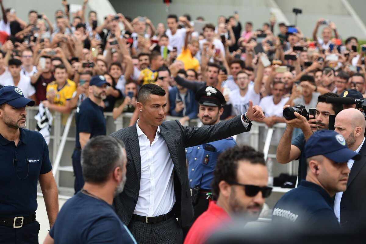 Cristiano Ronaldo w Turynie 