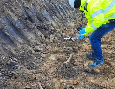 Miniatura: Na budowie metra znaleziono kości. Mogą...