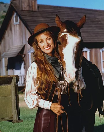 Jane Seymour jak dr Queen w 1993 roku 