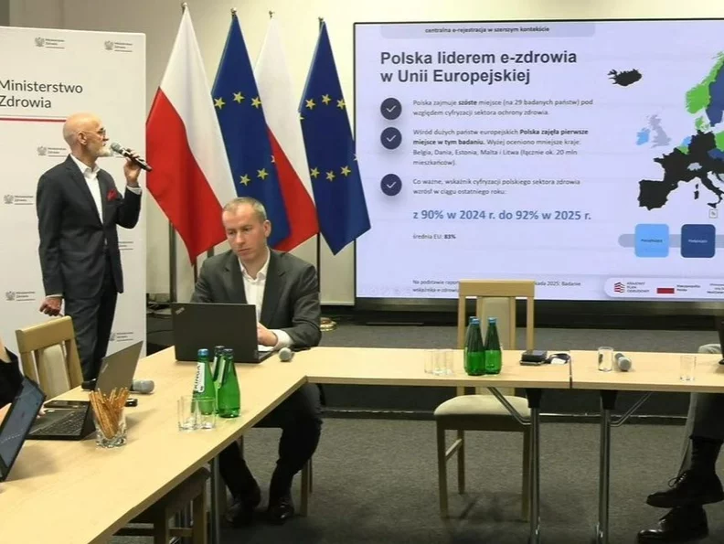 Miniatura: Wiceminister zdrowia o centralnej...