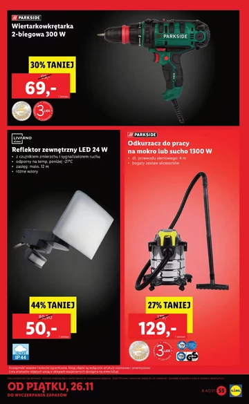 Gazetka Lidla na Black Friday i Black Week 2021 