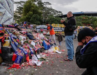 Horror na stadionie w Indonezji. Rząd obiecał pomoc