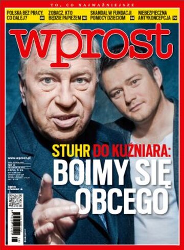 Okładka tygodnika Wprost nr 8/2013 (1565)