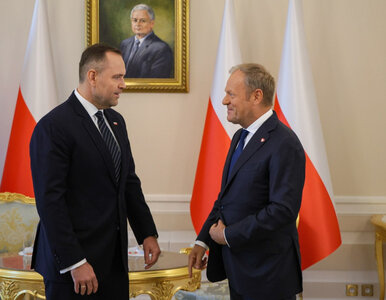 Miniatura: Nietypowy dialog Tuska z Nawrockim....