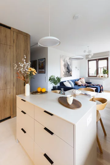 Mieszkanie dla rodziny 2+1, projekt i nadzór nad realizacją: Joanna Lemka-Wójcik, jlw studio 