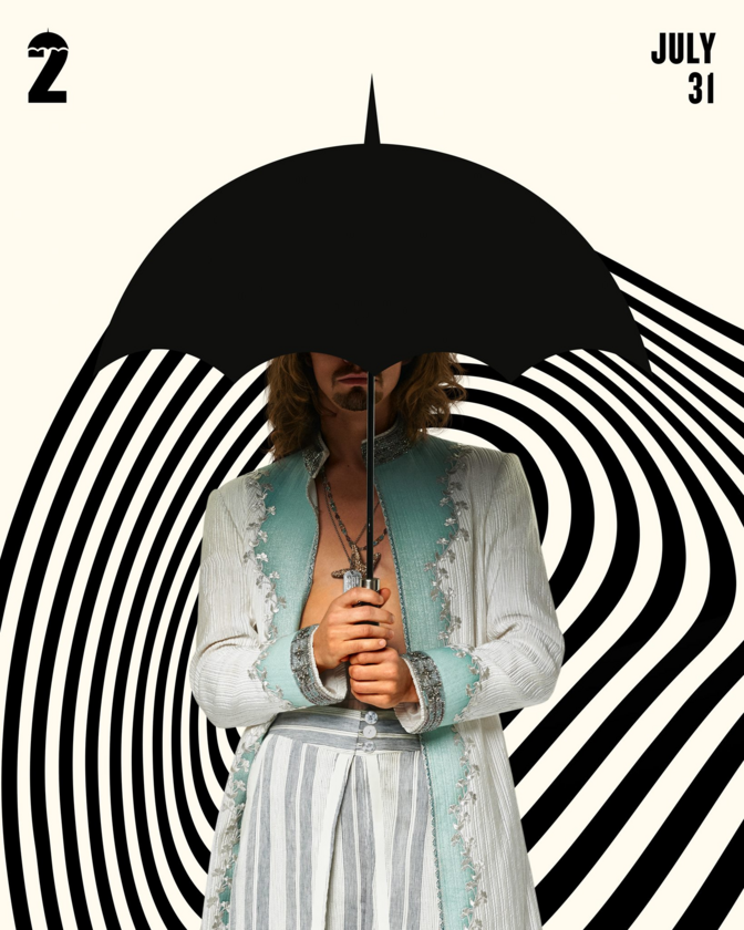 Plakaty z 2. sezonu serialu „Umbrella Academy” 