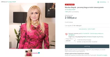 Bieg z Moniką Olejnik 