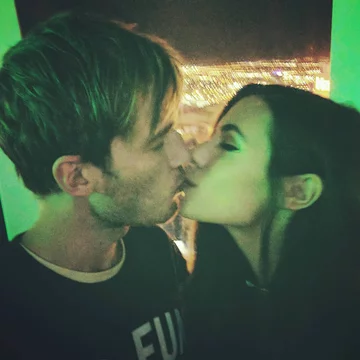 PewDiePie i Marzia Kjellberg 