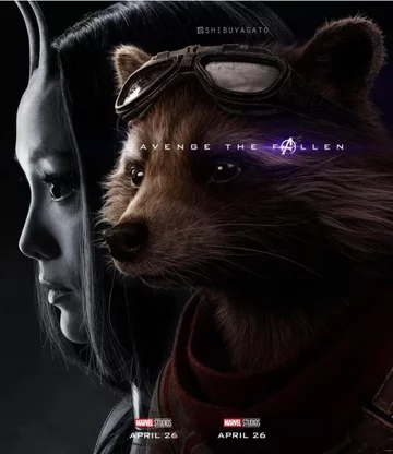 Jeden z serii memów inspirowanych plakatami do „Avengers: Endgame”, mający poruszyć serca fanów </3 