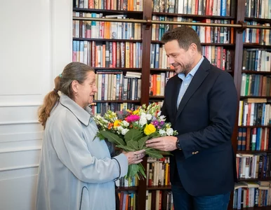 Miniatura: Trzaskowski spotkał się z wyjątkowym...