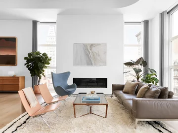 Penthouse w Nowym Jorku, projekt Søren Rose Studio Dinesen, Nowy Jork