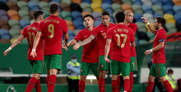 Miniatura: Reprezentacja Portugalii w piłce nożnej