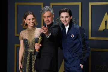 Natalie Portman, Taika Waititi i Timothee Chalamet 