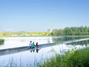 Miniatura: Rowerem poniżej tafli wody. Jedyna taka...