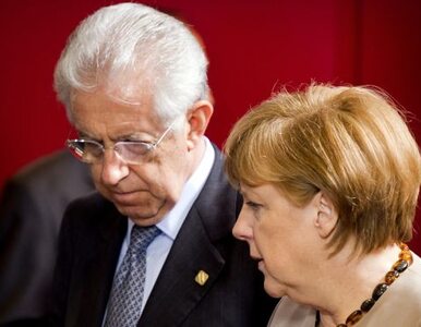 Miniatura: Szczyt UE inny niż wszystkie. "Monti...