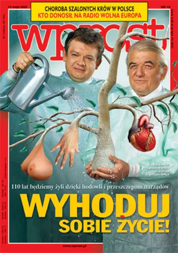 Okładka tygodnika Wprost nr 19/2002 (1015)