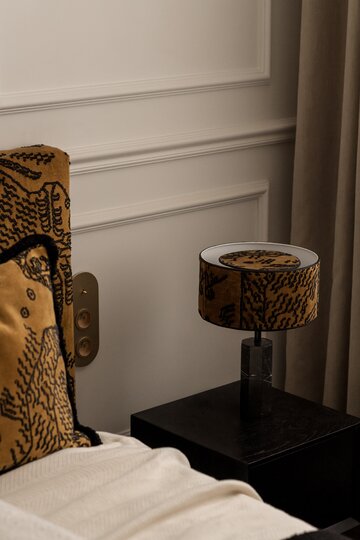 Małe mieszkanie w łódzkiej kamienicy, projekt  Piotr Łucyan 