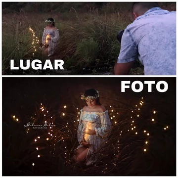 Plan zdjęciowy i efekt pracy fotografa 