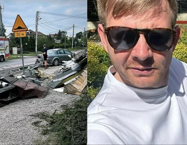 Miniatura: Dom rodzinny Rafała Zawieruchy zniszczony...