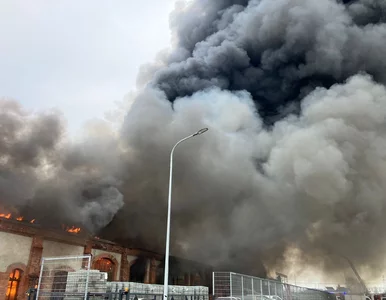 Miniatura: Wielki pożar w Gdańsku. Sprawą zajmuje się...