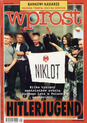Okładka tygodnika Wprost nr 29/2000 (920)