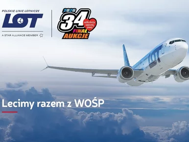 Miniatura: LOT gra z WOŚP – przedmioty z historią...