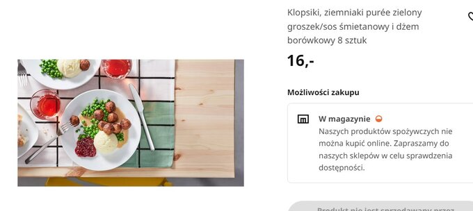 Obiad IKEA