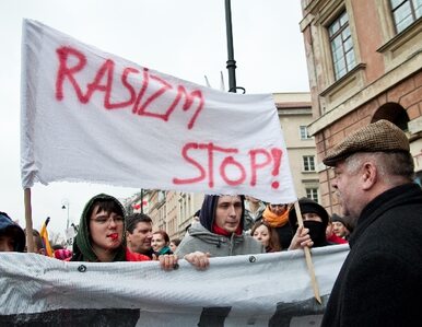 Miniatura: "Polska wolna od faszyzmu!". "Kolorowa...