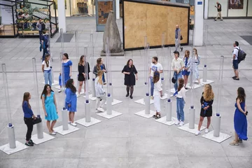 Podsumowanie projektu WODA: W CENTRUM. Tak wygląda instalacja Wodny Azyl przygotowana przez studentów 