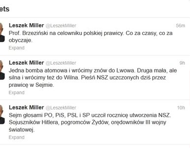 Miniatura: Miller: Prof. Brzeziński na celowniku...