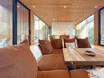 Domek w lesie, projekt  L’Empreinte Design Architecture v2com, 6639-01