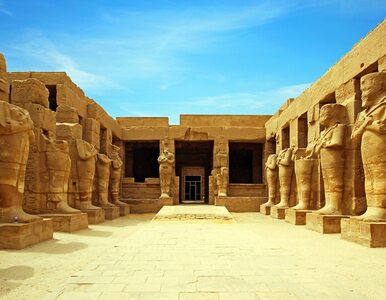 Miniatura: „Świątynie egipskie były dobrze...