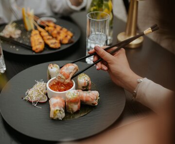 Restauracja Swing, kuchnia azjatycka